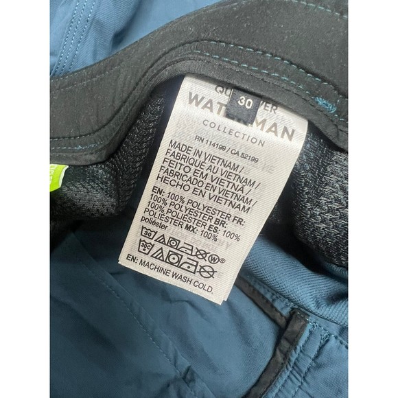 Quiksilver Waterman Men's Azimuth Amphibian Shorts Blue Size 30 - Picture 7 of 8